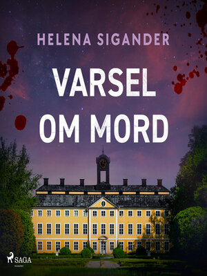cover image of Varsel om mord